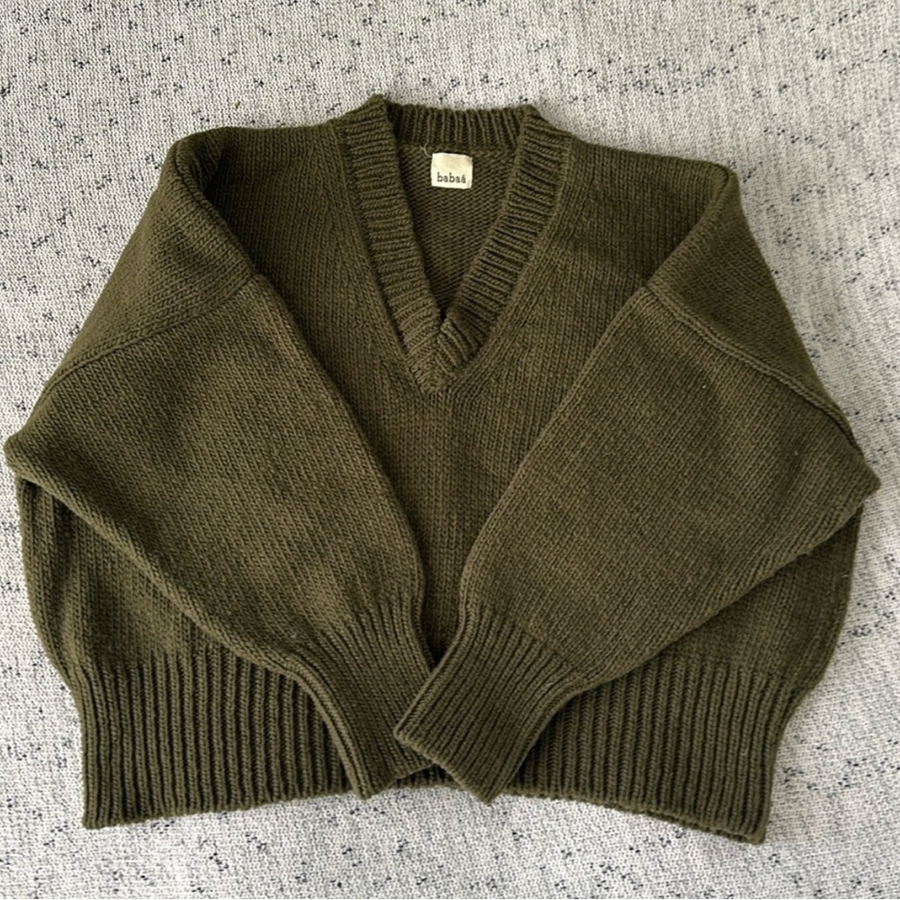 Babaa No75 Jumper Alga (Wool)